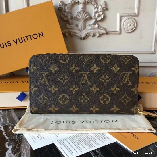 Affordable VUITTON ZIPPY ORGANIZER LOUIS 0807